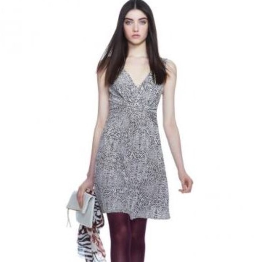 Banana republic Issa London‎ Brown Ruched Dress 6